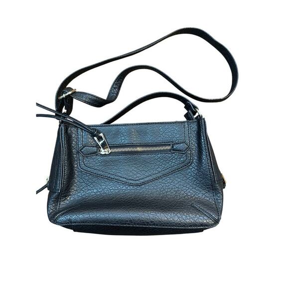 Rebecca Minkoff Black Leather Adjustable Crossbody Straps Handbag - Picture 3 of 8